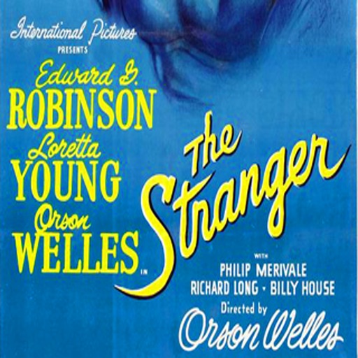 The Stranger - Starring Orson Welles - Classic Movie icon