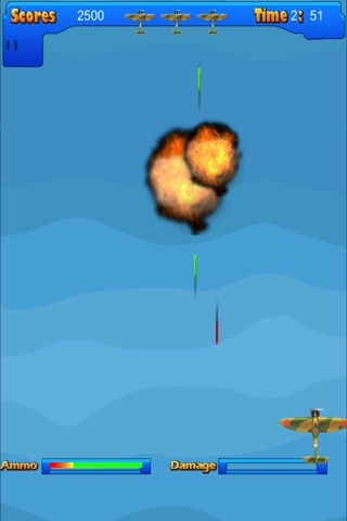 Ocean Invaders - Spitfire vs Battleships screenshot 3