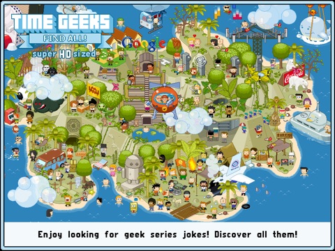 Time Geeks: Find All! HD screenshot 2