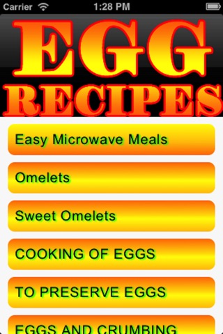 Egg Recipe screenshot 2