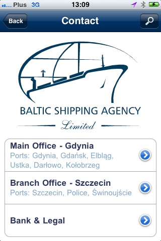 BSA Baltic Shipping Agency Ltd. screenshot 2
