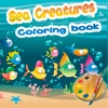 Sea Creatures Coloring Book