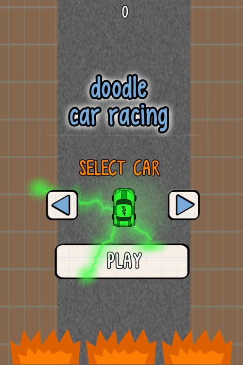 Doodle Car Racing - A Fun Road Race Game