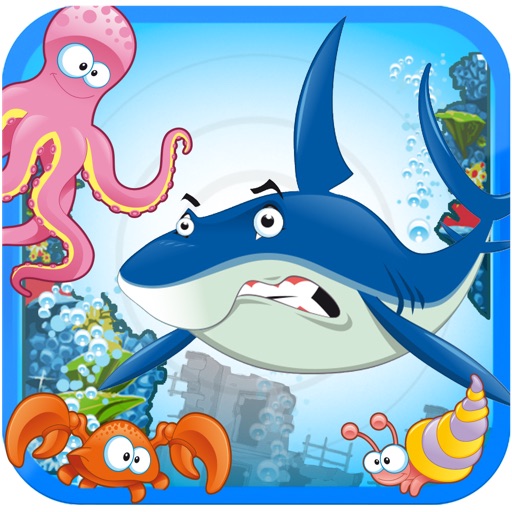 Sharks Splat!  Save your underwater reef from the Great White Shark Attacks! FREE icon