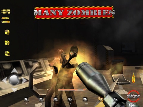 Deadly Zombies Attack HD screenshot 2