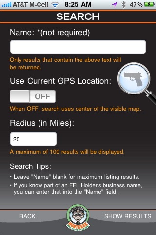 FFL Finder - Federal Firearms Licensee Finder screenshot-3