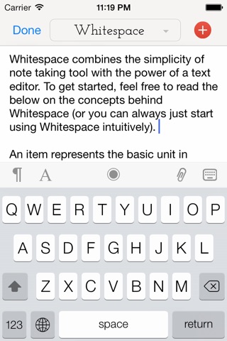 Whitespace - Writer & Editor screenshot 3