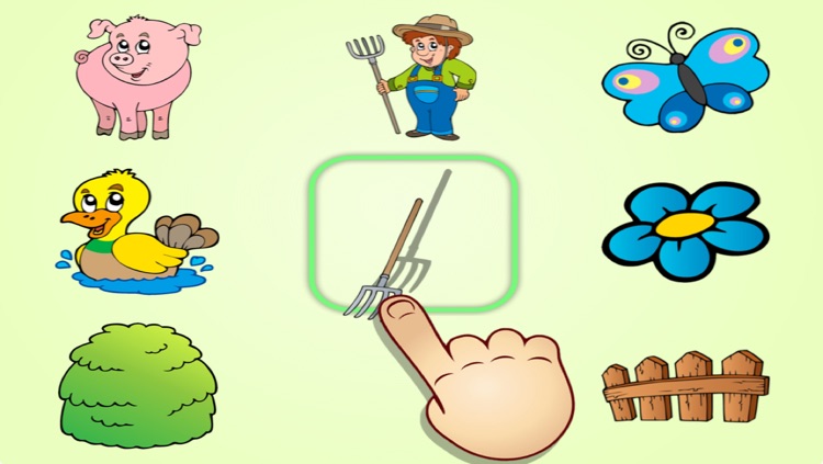 An Educational Shape Matching Game for Kids and Toddlers - Food, Farm and Outfit Edition