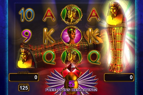 Kings Tomb Video Slot Machine screenshot 4