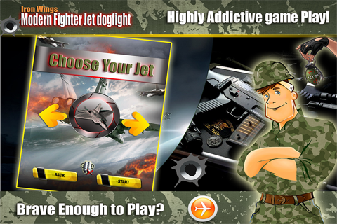 Iron Wings Pro - The ultimate Modern Fighter Jet dogfight Sim screenshot 2