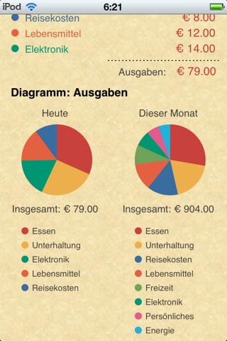 Money Journal Lite screenshot 3