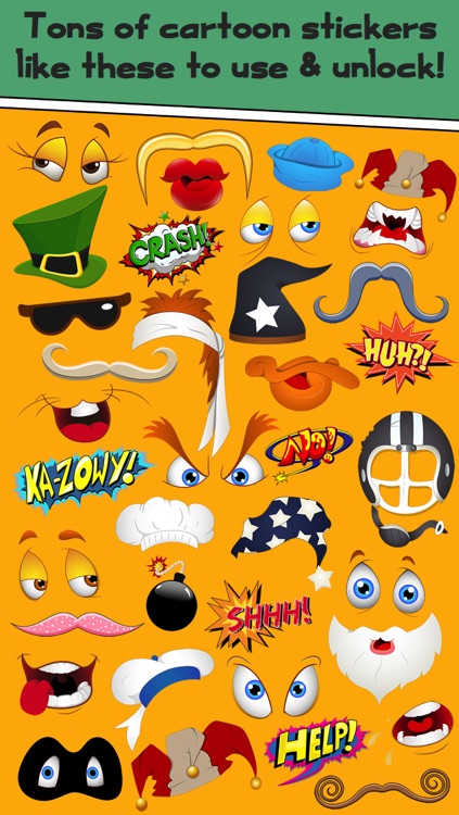 Funny Cartoon Face Photo Booth - Comic Book Photography from Crazy Toon Stickers for your Pictures screenshot-3