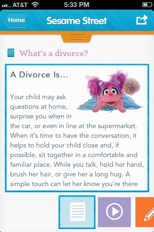 Sesame Street: Divorce