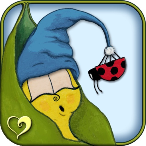The Caterpillar and the Ladybug - an interactive children's story book HD iOS App