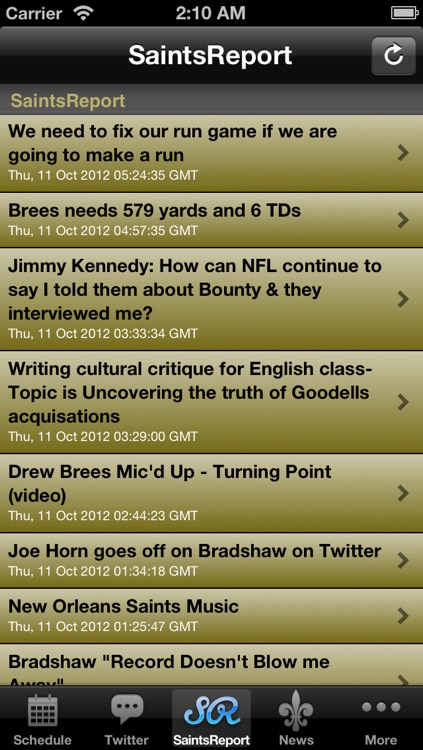 WhoDatApp - New Orleans Football