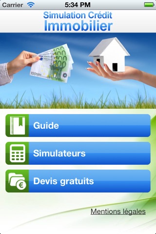 Simulation Credit Immobilier screenshot 2