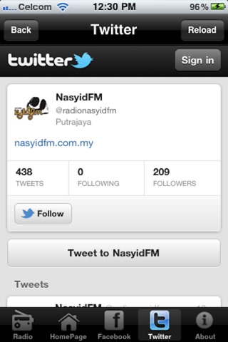 Nasyid FM screenshot 4