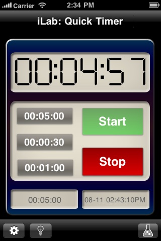 iLab: Quick Timer screenshot 2