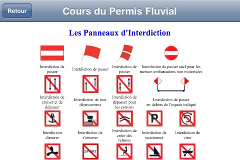 Permis Fluvial Lite screenshot 4