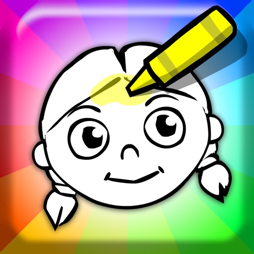 Crayon Magic - Kids Coloring Book and Drawing Fun with their own Personal Yoodle Doodles! iOS App