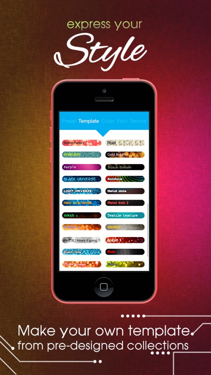 Pimp My Message - Color Messages for iMessage and MMS + Font/Size/Emoji screenshot-3