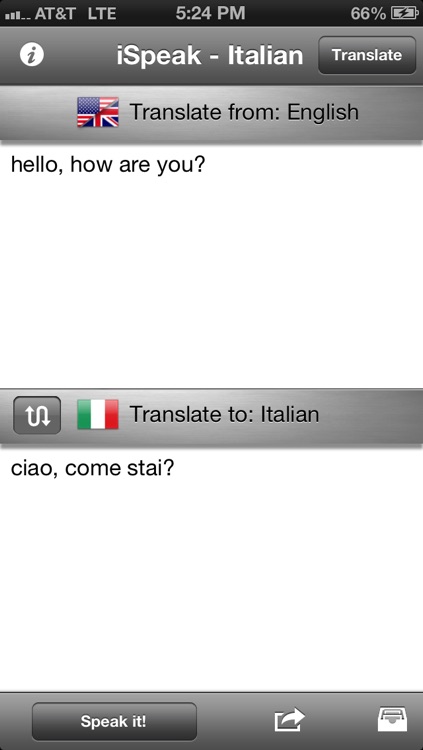iSpeak Italian