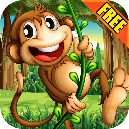 Super Monkey Swing - Jungle Adventure Physics FREE Edition icon