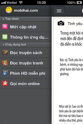 MobiHai - doc xem hinh,anh,phim,clip,video,hai,huoc,cuoi,vui,hot screenshot 4