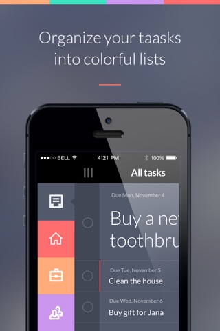 Taasky - Beautiful Task & To-Do List screenshot 2