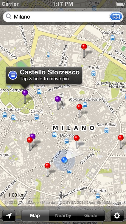 Smart Maps - Milan by Alexandru Halmagean