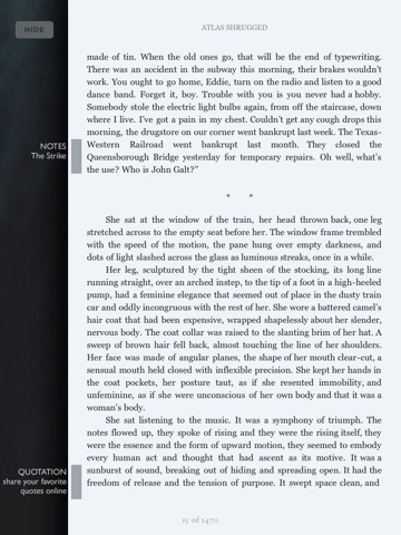 Ayn Rand's Atlas Shrugged [A New American Library Amplified Edition] screenshot 3