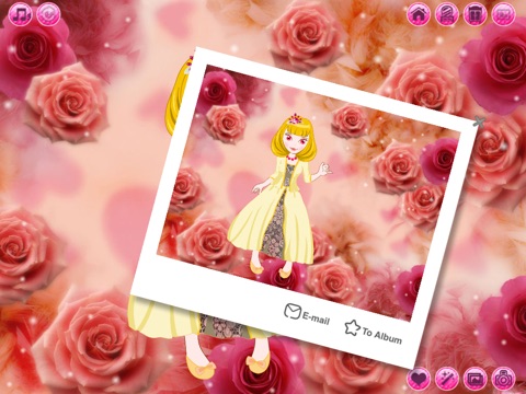 Beauty Princess HD: Dress up and Make up game for kids screenshot 4