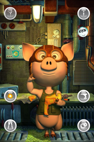 Talking Peter (FREE) the Pig screenshot 3