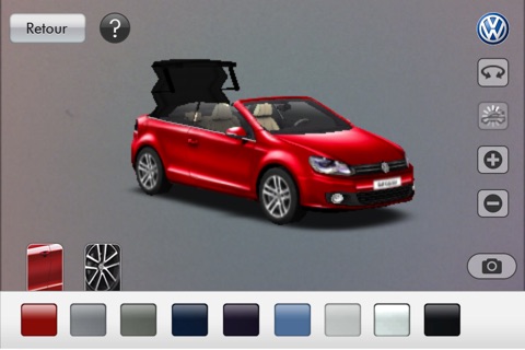 Volkswagen Virtual Golf Cabriolet (FR) screenshot 3