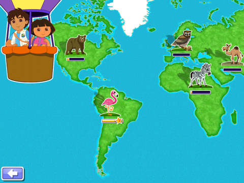 Dora & Diego's Sticker Safari HDのおすすめ画像4