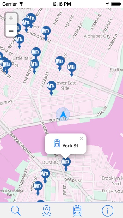 New York Subway - Offline Map of Transports