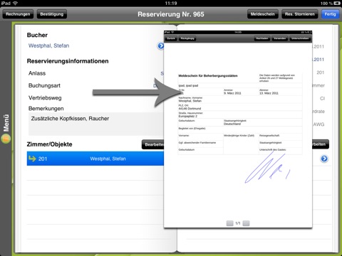 bookatonce | Hospitality Management screenshot 3