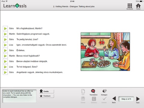 Learn Hungarian with LearnOasis screenshot 2