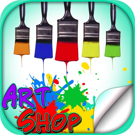 Art Shop- Amazing Art Studio with Painting, Drawing, Sketch, Doodle and many more icon