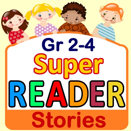 Reading Comprehension - Grade 2, 3, 4 - Stories - Super Reader iOS App