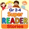 Reading Comprehension - Grade 2, 3, 4 - Stories - Super Reader