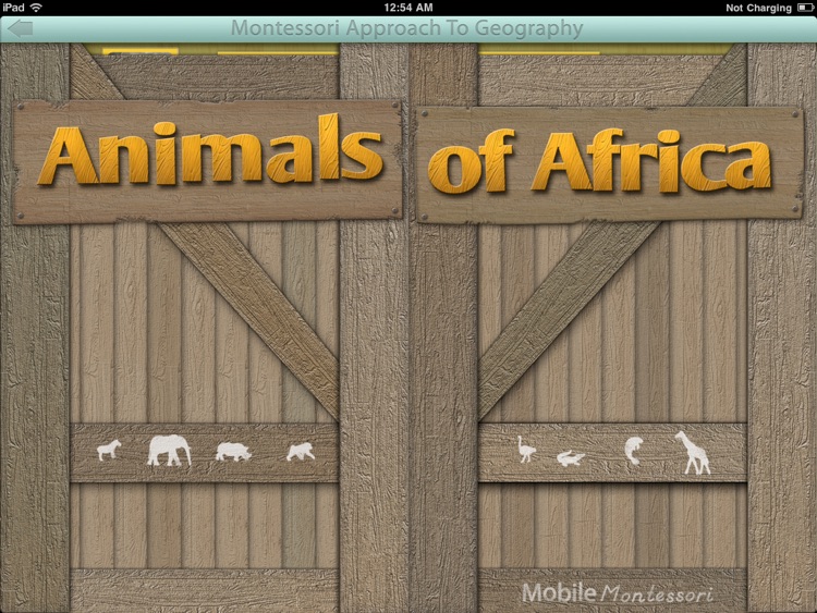 Animals of Africa LITE - A Montessori Approach To Geography screenshot-3