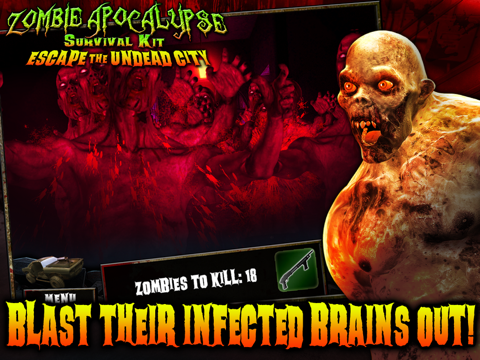 Zombie Apocalypse Survival Kit: Escape the Undead City HD screenshot 2
