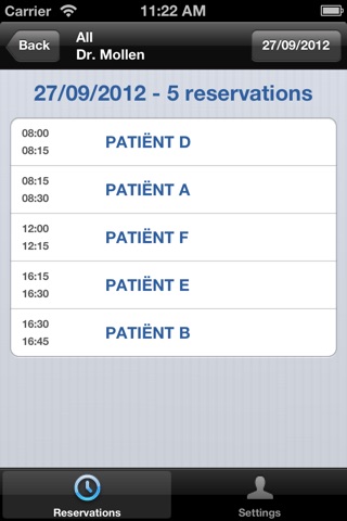 Hospiview screenshot 2