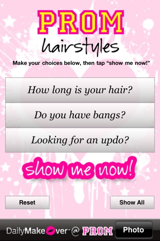 Prom Hairstyles screenshot 2