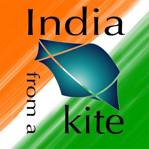 India from a kite by Nicolas Chorier icon