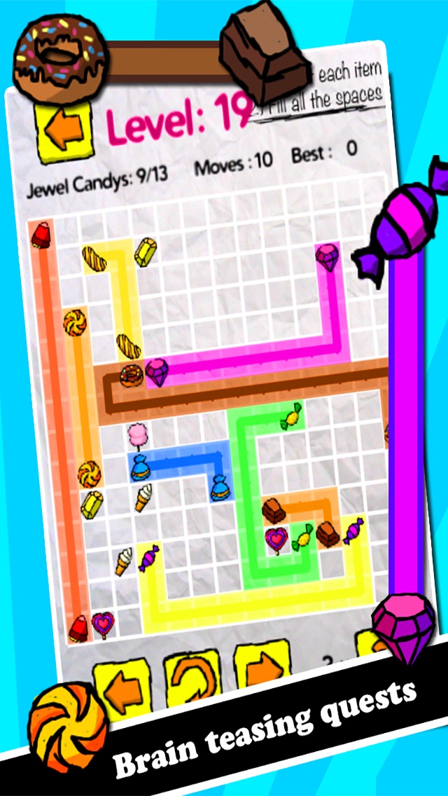 JEWEL CANDY CLASH : LINE DASH PUZZLE CONNECT GAME - BY COBALT PLAY MANIA GAMES 1.0 IOS GAME GIẢI TRÍ JEWEL CANDY CLASH : LINE DASH PUZZLE CONNECT GAME - BY COBALT PLAY MANIA GAMES 1.0 IOS