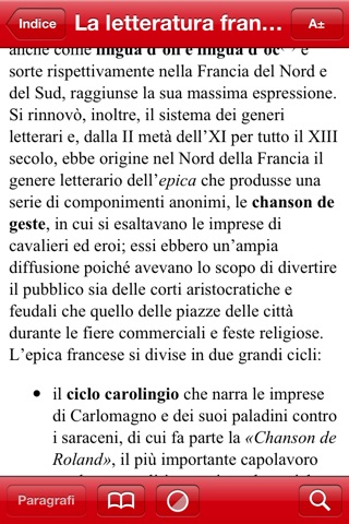Letteratura Italiana screenshot 2