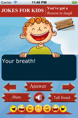 Funny Jokes for Kids! screenshot 2