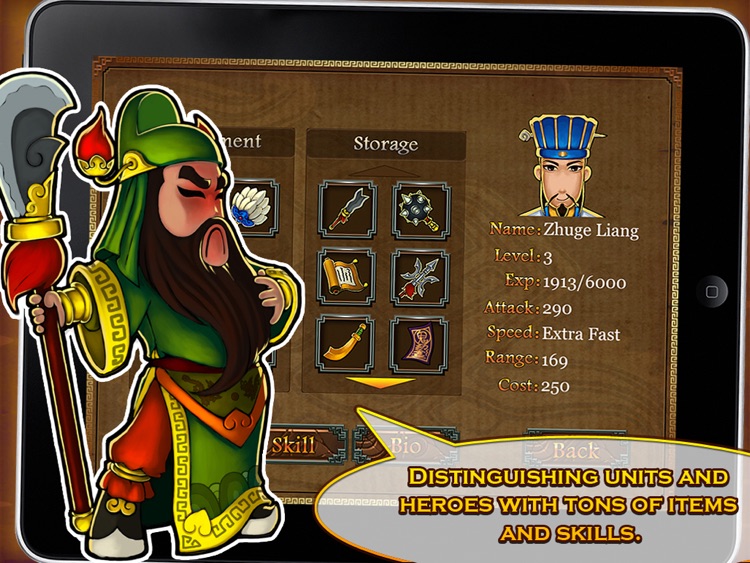 Three Kingdoms TD - Legend of Shu HD Free screenshot-3